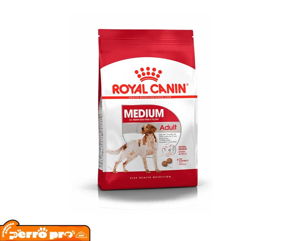presentacion de Royal Canin Adulto Raza Mediana