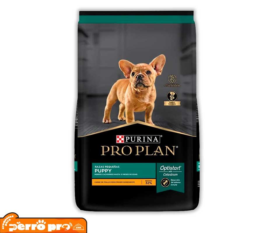 empaque de Purina Pro Plan Cachorros Raza Pequeña