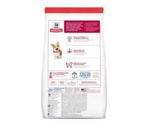 presentacion back de Hill's Science Diet Alimento Seco para Perro Adulto 1-6 Small Bites - 1 x 6.8 kg croquetasparaperropro.com