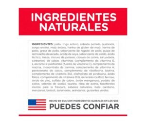 ingredientes de Hill's Science Diet Alimento Seco para Perro Adulto 1-6 Small Bites - 1 x 6.8 kg croquetasparaperropro.com