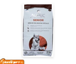 Presentacion Nupec Senior: Croquetas para perro con la MEJOR relación Calidad-Precio 2 kg, 8 kg y 15 kg