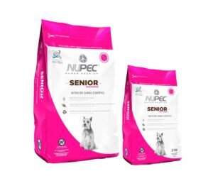 presentaciones de Nupec Senior Raza Pequeña