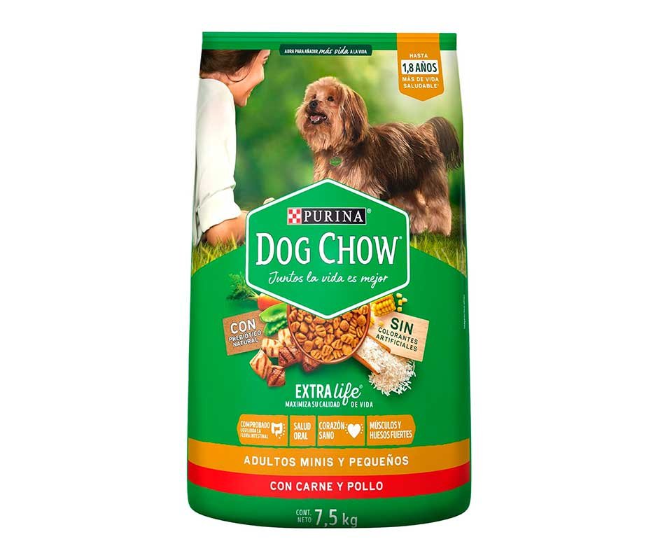 presentacion front Dog Chow Adulto Raza Pequeña