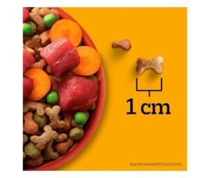 tamaño de croqueta de Pedigree Cachorro