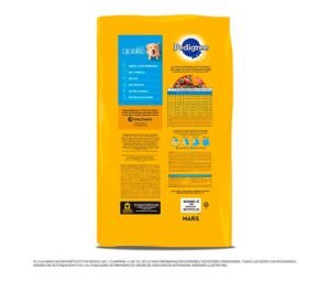 empaque detras de Pedigree Cachorro