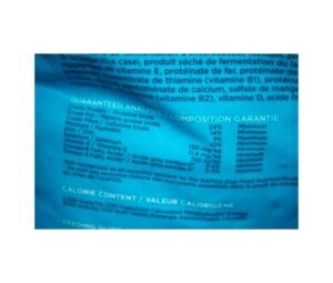 Croquetas kirkland sabor salmon guia nutricional