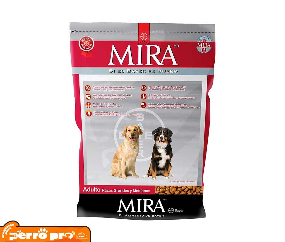 presentación de Mira de Bayer Adulto Razas Grandes