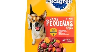 Presentacion frontal de Pedigree Razas Pequeñas: Las Mejores Croquetas para tu Perro